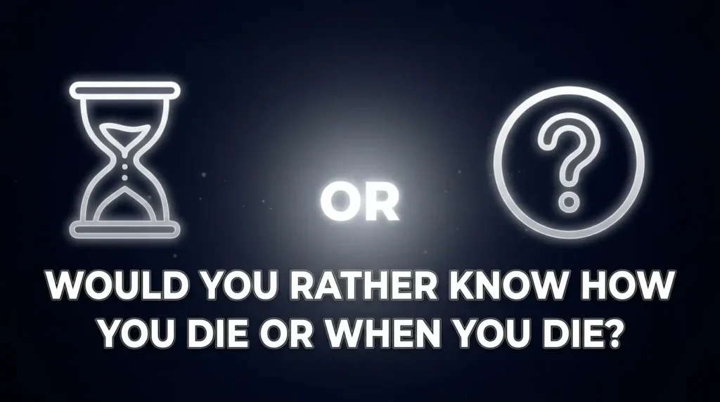 Hardest Would You Rather Questions
