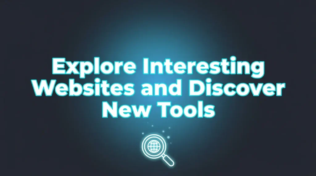 Things to Do on the Internet When Bored