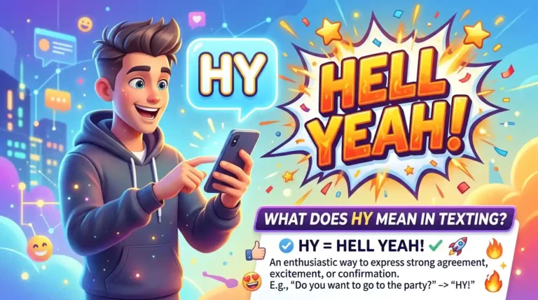 HY Meaning in Text
