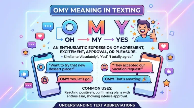 OMY Meaning in Text: What It Means in Chat & Texting OMY Meaning in Text