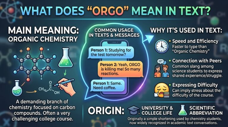 orgo meaning