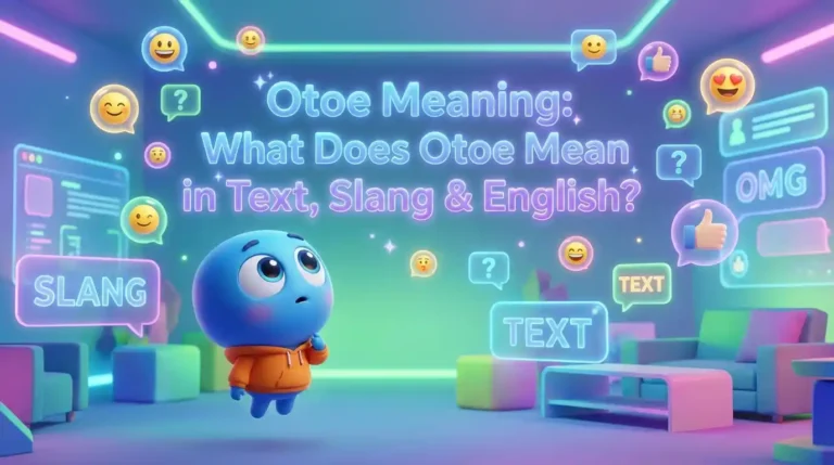 Otoe Meaning