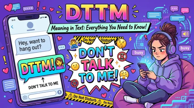 DTTM Meaning in Text