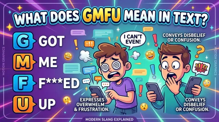 GMFU Meaning in Text