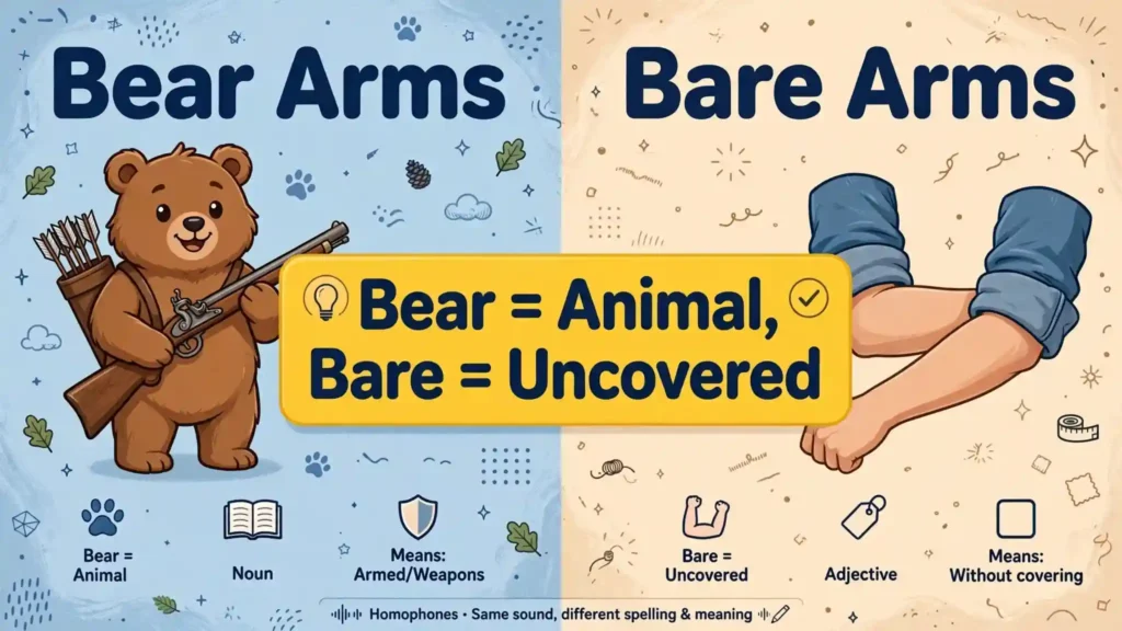 Bear Arms vs Bare Arms